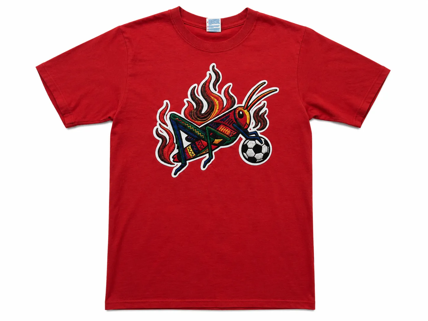 Playera Alebrije Roja Fuerzas Básicas